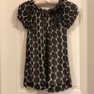 Girls Short Sleeved Blouse